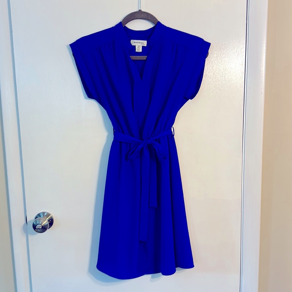 Monteau blue dress XS